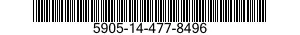 5905-14-477-8496 RESISTOR,FIXED,FILM 5905144778496 144778496