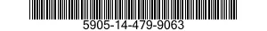 5905-14-479-9063 RESISTOR NETWORK,FIXED,FILM 5905144799063 144799063