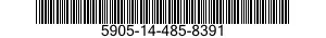 5905-14-485-8391 RESISTOR,FIXED,WIRE WOUND,INDUCTIVE 5905144858391 144858391