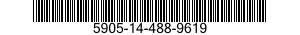 5905-14-488-9619 RESISTOR,VARIABLE,WIRE WOUND,NONPRECISION 5905144889619 144889619