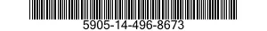 5905-14-496-8673 RESISTOR,FIXED,FILM 5905144968673 144968673