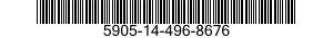 5905-14-496-8676 RESISTOR,FIXED,FILM 5905144968676 144968676