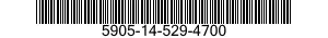 5905-14-529-4700 RESISTOR,FIXED,WIRE WOUND,INDUCTIVE 5905145294700 145294700