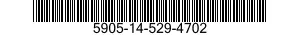 5905-14-529-4702 RESISTOR,FIXED,WIRE WOUND,INDUCTIVE 5905145294702 145294702