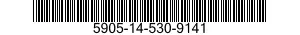 5905-14-530-9141 RESISTOR ASSEMBLY 5905145309141 145309141