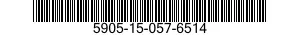 5905-15-057-6514 RESISTOR VARIABLE 5905150576514 150576514