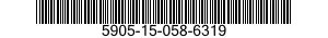 5905-15-058-6319 RESISTOR, VARIABLE, 5905150586319 150586319