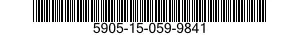 5905-15-059-9841 RESISTOR,FIXED,WIRE WOUND 5905150599841 150599841