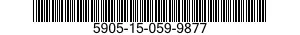 5905-15-059-9877 RESISTOR,FIXED,WIRE WOUND 5905150599877 150599877