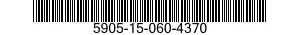 5905-15-060-4370 RESISTOR VARIABLE 5905150604370 150604370