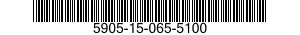 5905-15-065-5100 RESISTOR VARIABLE N 5905150655100 150655100