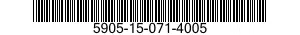 5905-15-071-4005 RESISTOR VARIABLE 5905150714005 150714005