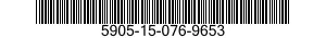 5905-15-076-9653 RESISTOR,FIXED,WIRE WOUND 5905150769653 150769653