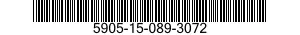 5905-15-089-3072 RESISTOR,FIXED,WIRE WOUND 5905150893072 150893072