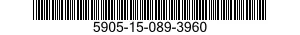 5905-15-089-3960 RESISTOR VARIABLE 5905150893960 150893960