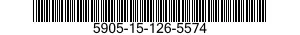 5905-15-126-5574 RESISTENZA 5905151265574 151265574