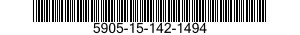 5905-15-142-1494 POTENZIOMETRO 5905151421494 151421494