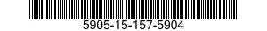 5905-15-157-5904 RESISTANCE ELEMENT 5905151575904 151575904