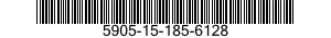 5905-15-185-6128 RESISTENZA 5905151856128 151856128