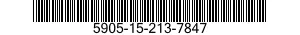 5905-15-213-7847 RESISTENZA 8,2M/OHM 5905152137847 152137847