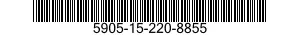 5905-15-220-8855 RESISTOR VARIABLE 5905152208855 152208855