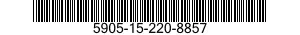 5905-15-220-8857 RESISTOR VARIABLE 5905152208857 152208857