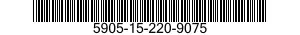 5905-15-220-9075 RESISTOR VARIABLE 5905152209075 152209075