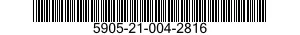 5905-21-004-2816  5905210042816 210042816