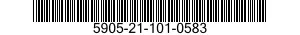 5905-21-101-0583 RESISTOR,FIXED,COMPOSITION 5905211010583 211010583