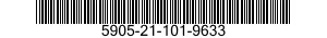 5905-21-101-9633 RESISTOR,FIXED,WIRE WOUND,NONIND 5905211019633 211019633