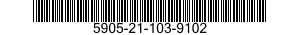 5905-21-103-9102 RESISTOR,FIXED,COMPOSITION 5905211039102 211039102
