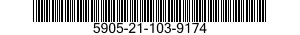 5905-21-103-9174 RESISTOR,FIXED,COMPOSITION 5905211039174 211039174