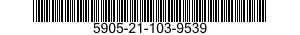 5905-21-103-9539 RESISTOR,FIXED,WIRE WOUND 5905211039539 211039539