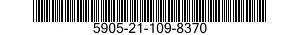5905-21-109-8370 RESISTOR,FIXED,COMPOSITION 5905211098370 211098370