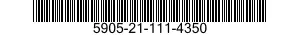 5905-21-111-4350  5905211114350 211114350