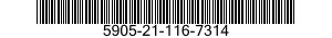5905-21-116-7314  5905211167314 211167314