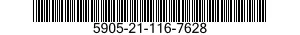 5905-21-116-7628  5905211167628 211167628