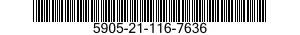 5905-21-116-7636  5905211167636 211167636