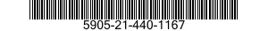 5905-21-440-1167 RESISTOR,FIXED,COMPOSITION 5905214401167 214401167