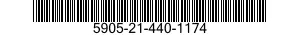 5905-21-440-1174 RESISTOR,FIXED,COMPOSITION 5905214401174 214401174
