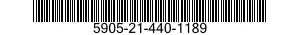 5905-21-440-1189 RESISTOR,FIXED,COMPOSITION 5905214401189 214401189