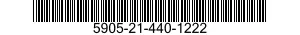 5905-21-440-1222 RESISTOR,FIXED,COMPOSITION 5905214401222 214401222