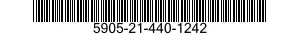 5905-21-440-1242 RESISTOR,FIXED,COMPOSITION 5905214401242 214401242