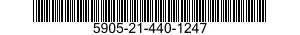5905-21-440-1247 RESISTOR,FIXED,COMPOSITION 5905214401247 214401247