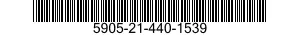 5905-21-440-1539 RESISTOR,FIXED,COMPOSITION 5905214401539 214401539