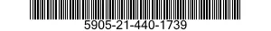 5905-21-440-1739 RESISTOR,FIXED,COMPOSITION 5905214401739 214401739