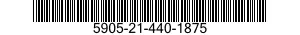 5905-21-440-1875 RESISTOR,FIXED,COMPOSITION 5905214401875 214401875