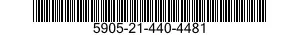 5905-21-440-4481 RESISTOR,FIXED,COMPOSITION 5905214404481 214404481