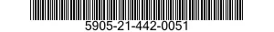 5905-21-442-0051 RESISTOR,ADJUSTABLE 5905214420051 214420051