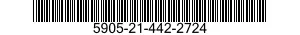 5905-21-442-2724 RESISTOR,ADJUSTABLE 5905214422724 214422724